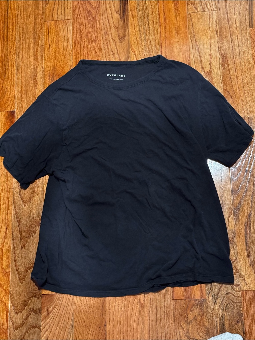 Everlane Women's Tee Bundle Lot of 3 Black White Gray Size Large - Picture 4 of 9